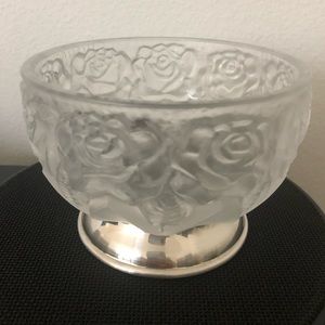 Williams  Adams Glass Bowl